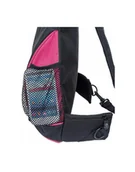 Torby na laptopy - Manhattan Plecak typu Sling do ultrabook 12'' czarno/różowy, Dashpack - miniaturka - grafika 1