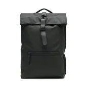 Plecaki - Plecak Rains Rolltop Rucksack W3 13320 Black - miniaturka - grafika 1
