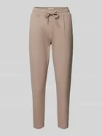 Spodnie damskie - Spodnie dresowe o skróconym kroju model ‘KATE’ - miniaturka - grafika 1