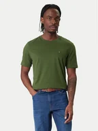 Koszulki męskie - Tommy Hilfiger T-Shirt Ess Seasonal MW0MW39995 Zielony Regular Fit - miniaturka - grafika 1