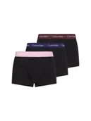 Majtki męskie - Calvin  Klein Bokserki Męskie Low Rise Trunk 3 Pary Black 0000U2664G Whx M - miniaturka - grafika 1