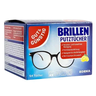 Brillen Putztuchen, chusteczki do okularów, 54 sztuki - Akcesoria do okularów Brillen Putztuchen, chusteczki do okularów, 54 sztuki - Akcesoria do okularów - miniaturka - grafika 1