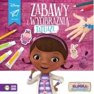 Książki edukacyjne - Zielona Sowa Klinika dla pluszaków. Zabawy z wyobraźnią. Tatuaże - Opracowanie zbiorowe - miniaturka - grafika 1