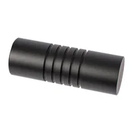 Karnisze - Końcówka 4 Frezy do profilu aluminiowego czarna 20 mm - miniaturka - grafika 1