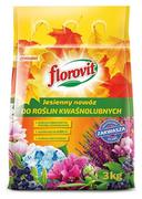 Nawozy ogrodnicze - Florovit Nawóz Do Roślin Kwasolubnych Jesienny 3kg - miniaturka - grafika 1