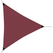 Parasole ogrodowe - Żagiel przeciwsłoneczny PROGARDEN 984461 Bordowy 360 x 360 x 360 cm - miniaturka - grafika 1