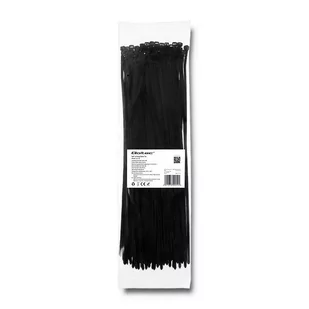 QOLTEC Opaski zaciskowe 4.8x350mm nylon UV 100szt. czarne (52210) - Pozostałe akcesoria sieciowe - miniaturka - grafika 3
