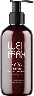WellMax Męski żel pod prysznic 3 w 1, 250 ml - Żele pod prysznic dla mężczyzn - miniaturka - grafika 1