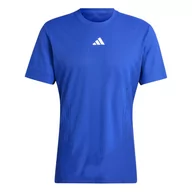 Koszulki sportowe męskie - Koszulka męska adidas  Airchil Tee Pro Lucid Blue XL - miniaturka - grafika 1