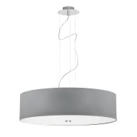 Lampy sufitowe - Lampa wisząca Viviane - kolor srebrny, Szary - 6773 - miniaturka - grafika 1