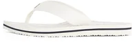 Klapki i japonki damskie - TOMMY HILFIGER Damskie japonki TH CHAIN PRINT BEACH SANDAL, BIAŁE (Kość słoniowa), 38 EU, Biała kość słoniowa, 40 EU - miniaturka - grafika 1