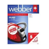 Worki do odkurzaczy - Webber Worek do odkurzacza WEBBER 5 (4 sztuki) - miniaturka - grafika 1
