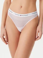 Majtki damskie - Tommy Hilfiger Komplet 3 par stringów UW0UW05532 Kolorowy - miniaturka - grafika 1