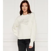 Swetry damskie - GUESS Sweter LAURA | Regular Fit - miniaturka - grafika 1