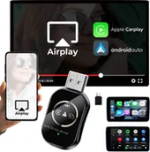 Transmitery FM - Medialove Mini adapter wifi Carplay Android Auto 2w1 Pendrive + Airplay iOS 3w1 - miniaturka - grafika 1