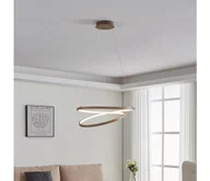 Lampy sufitowe - Eglo 901139 - LED Żyrandol na lince RUOTALE LED/36W/230V 3000K beżowy - miniaturka - grafika 1