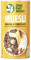 Płatki śniadaniowe i musli - One Day More Musli Bananowo Czekoladowe 400g Tuba - miniaturka - grafika 1