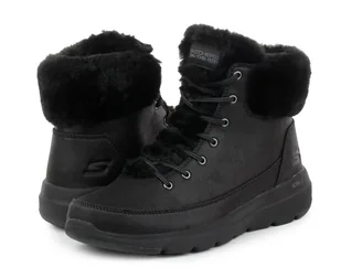Buty zimowe damskie SKECHERS GLACIAL ULTRA WONDERLAND czarne 38 EU - Kozaki damskie - miniaturka - grafika 1