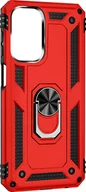 Etui i futerały do telefonów - Hybrydowe etui na telefon komórkowy z uchwytem na pierścień do Samsung Galaxy A23 5G / M23 - czerwony - miniaturka - grafika 1