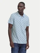 Koszulki męskie - Blend Polo 20716475 Błękitny Regular Fit - miniaturka - grafika 1