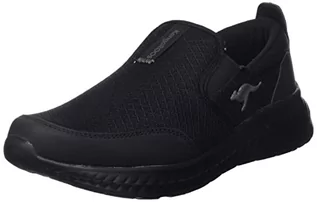 Trampki męskie - KangaROOS Męskie trampki Km-Trim, Jet Black Mono, 42.5 EU - grafika 1