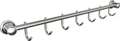Wieszaki łazienkowe - Andex Wieszak 7-hakowy, chrom - 059CC - miniaturka - grafika 1
