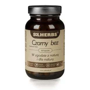 CZARNY BEZ 60 KAPSUŁEK - SOLHERBS 5908224731111 - Suplementy naturalne - miniaturka - grafika 1