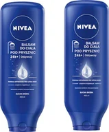 Kosmetyki do kąpieli - NIVEA Balsam do ciała pod prysznic - nawilżający odżywczy 400ml x 2 - miniaturka - grafika 1