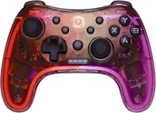 Kontrolery gier na PC - Kontroler bezprzewodowy Canyon Brighter GPW-04 Wireless RGB 5in1 PS4/Xbox360 Crystal (CND-GPW04) - miniaturka - grafika 1