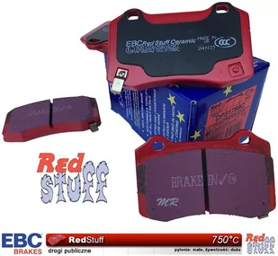 Tylne CERAMICZNE klocki RedStuff + NAWIERCANE NACINANE tarcze hamulcowe 365mm EBC seria GD Chevrolet Camaro 6,2 V8 - Tarcze hamulcowe - miniaturka - grafika 3