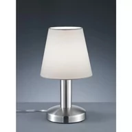 Lampy stojące - Mats II lampa stołowa 1-punktowa nikiel/biała 599700101 - miniaturka - grafika 1