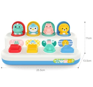 WOOPIE BABY Zabawka Edukacyjna Wyskakujące Zwierzątka POP-UP - Zabawki interaktywne dla dzieci - miniaturka - grafika 5