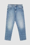 Spodnie damskie - Jeansowe cygaretki - miniaturka - grafika 1