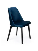 Krzesła - Krzesło Flavio 1 Czarny 134 / 663 Monolith 77 - miniaturka - grafika 1