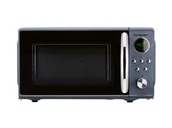Kuchenki mikrofalowe - SILVERCREST Kuchenka mikrofalowa retro 700 W SMWC 700 D1 antracytowa - miniaturka - grafika 1