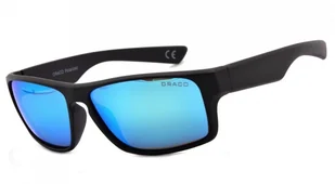 Okulary z polaryzacją przeciwsłoneczne lustrzanki drs-68c4 - Okulary korekcyjne, oprawki, szkła - miniaturka - grafika 1