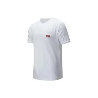 Koszulki sportowe męskie - Koszulka New Balance MT01567WT - biała - miniaturka - grafika 1