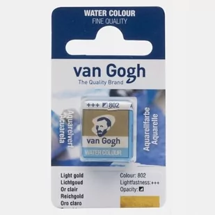 Van Gogh Van Gogh Watercolour Pan Light Gold - Farby i media malarskie - miniaturka - grafika 1