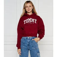 Bluzy damskie - Tommy Jeans Bluza | Cropped Fit - miniaturka - grafika 1