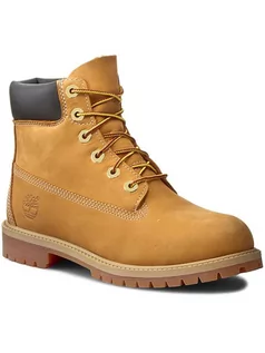 Buty dla dziewczynek - Timberland 6 In Premium WP Boot Jr 12909 35,5 Żółte - grafika 1