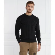 Swetry męskie - Aeronautica Militare Sweter | Regular Fit - miniaturka - grafika 1