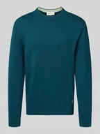 Swetry męskie - Sweter o kroju regular fit z czystej bawełny - miniaturka - grafika 1