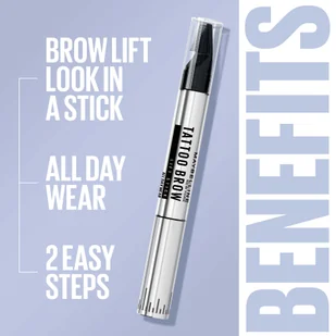 Maybelline Brwi do tatuażu Lift Stick) 1 g Cień 03 Medium Brown) - Akcesoria i kosmetyki do stylizacji brwi - miniaturka - grafika 8