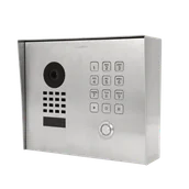 Wideodomofony - Wideodomofon IP DoorBird D1101KH CLASSIC szczotkowana stal nierdzewna V2A (montaż natynkowy) - miniaturka - grafika 1