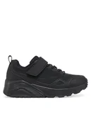 Buty dla chłopców - Skechers Sneakersy Uno Lite - Worlo 403651L/BBK Czarny - miniaturka - grafika 1