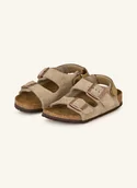 Klapki i japonki damskie - Birkenstock Klapki Milano As beige - miniaturka - grafika 1