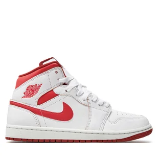Sneakersy Nike Air Jordan 1 Mid Se FJ3458 160 Biały - Sneakersy męskie - miniaturka - grafika 1