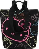 Plecaki - Fritzi aus Preußen plecak na ramię JU Hello Kitty Limited Outline Sky czarny czarny - miniaturka - grafika 1