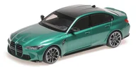 Samochody i pojazdy dla dzieci - Minichamps Bmw M3 G80 2020 Green Metallic 1:18 155020200 - miniaturka - grafika 1