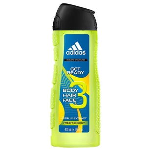 adidas Get Ready - męski żel pod prysznic 400ml - Żele pod prysznic dla mężczyzn - miniaturka - grafika 3
